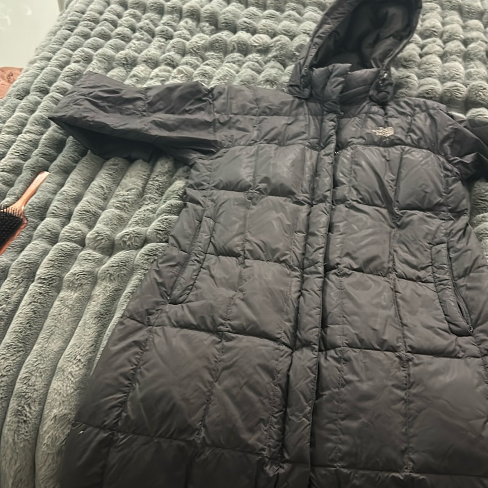 authentic north face black size large still life to it